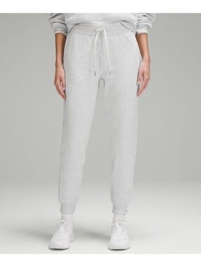 Lululemon Scuba High-Rise Jogger *Full Length 8 Heathered Core Ultra Light Grey